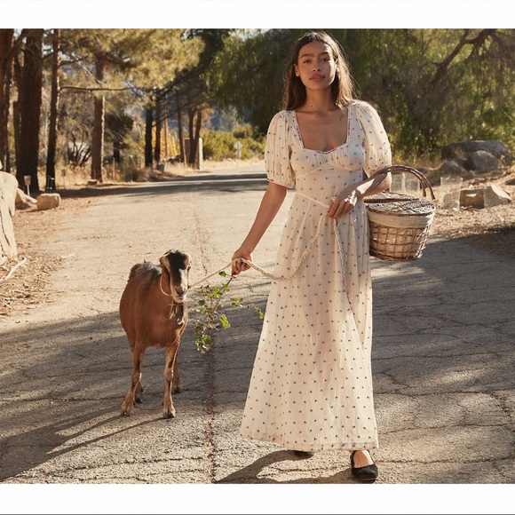 Doen Tetra Dress cream NWT size xs - Picture 3 of 5